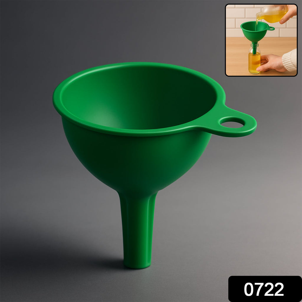 Food-Grade Silicone Funnel: Safe & Easy Transfer for Liquids & Grains (1 Pc)-Home & Kitchen-AniGuess-AniGuess