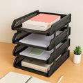 4-Layer Multifunctional File Rack with Drawers for Office Desk-Home Improvement-AniGuess-AniGuess