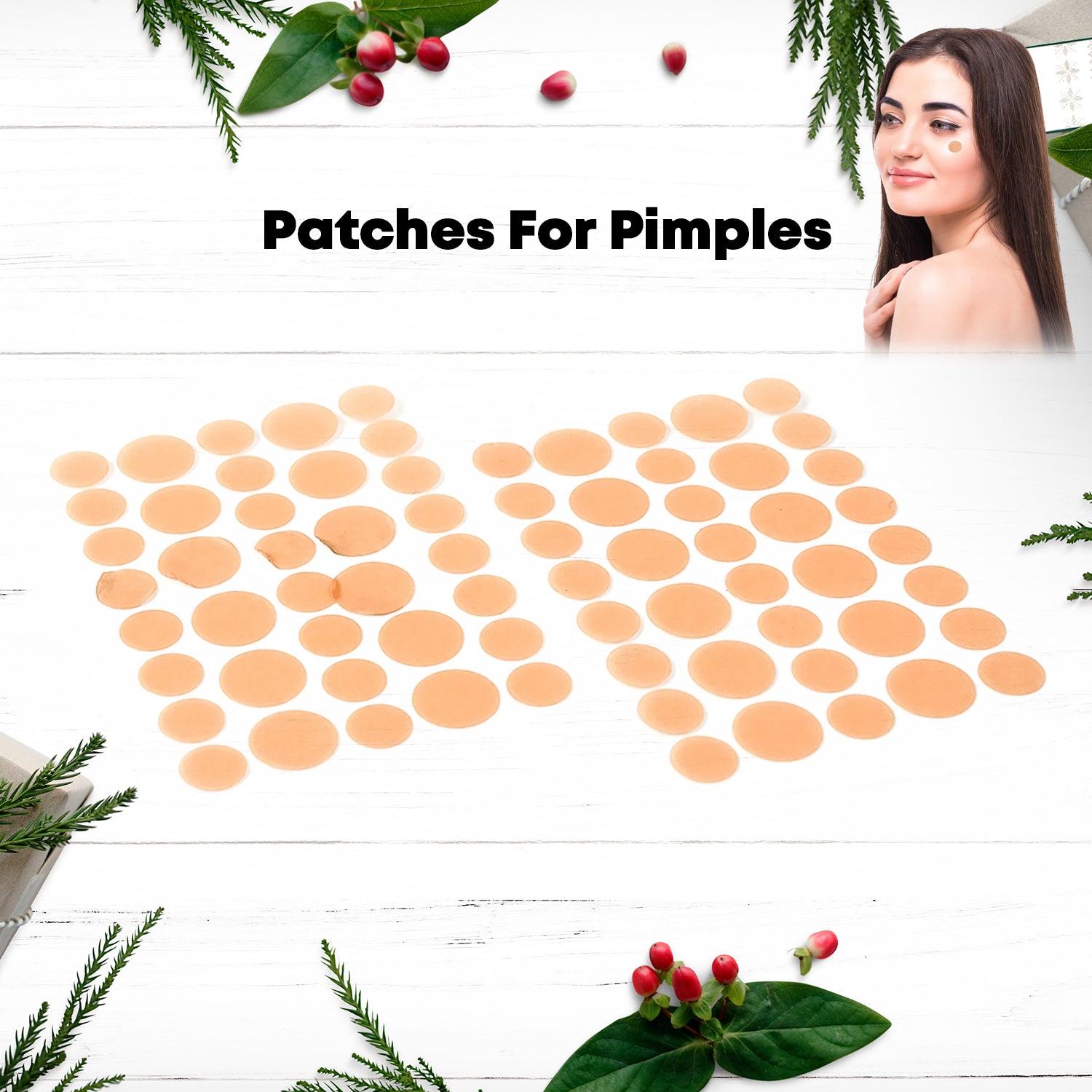 Pimple Patches for Face (1 Sheet Set)-Health & Personal Care-AniGuess-AniGuess