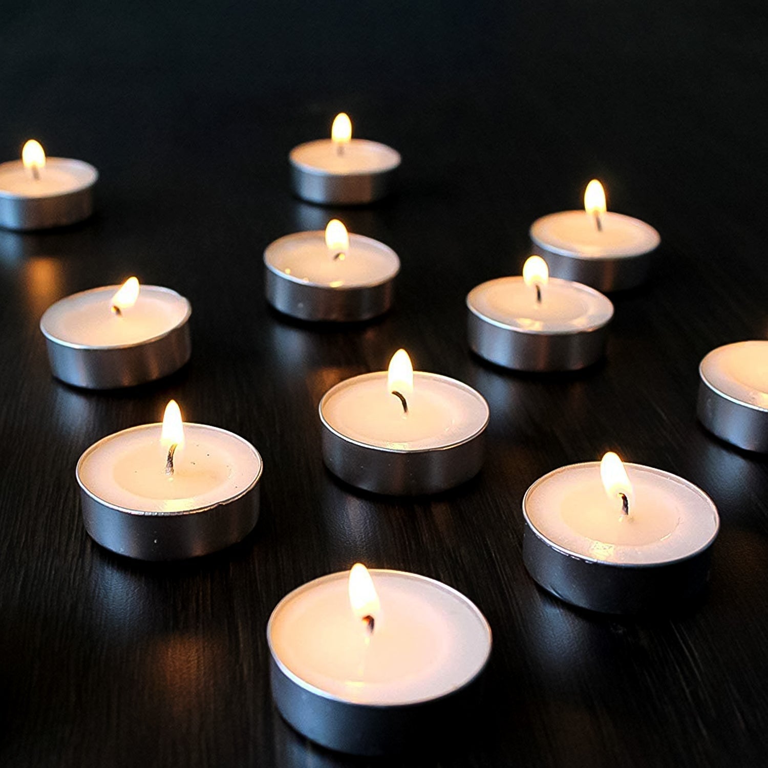 Tealight Candles Set, Smokeless Candles, Diwali (50 Pcs set)-Home Improvement-AniGuess-AniGuess