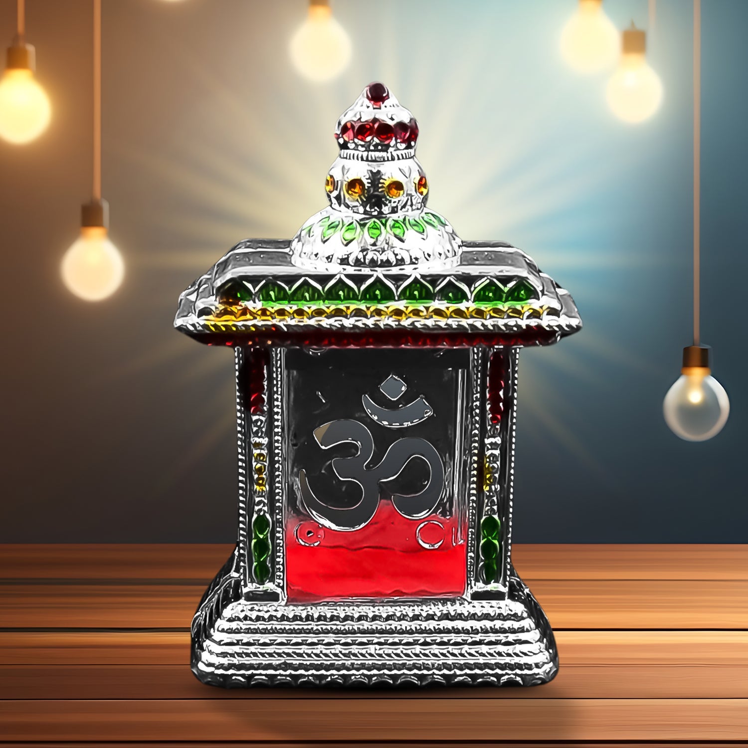 Adhesive Small Om Temple, Car Dashboard Temple (1 Pc)-Home Improvement-AniGuess-AniGuess