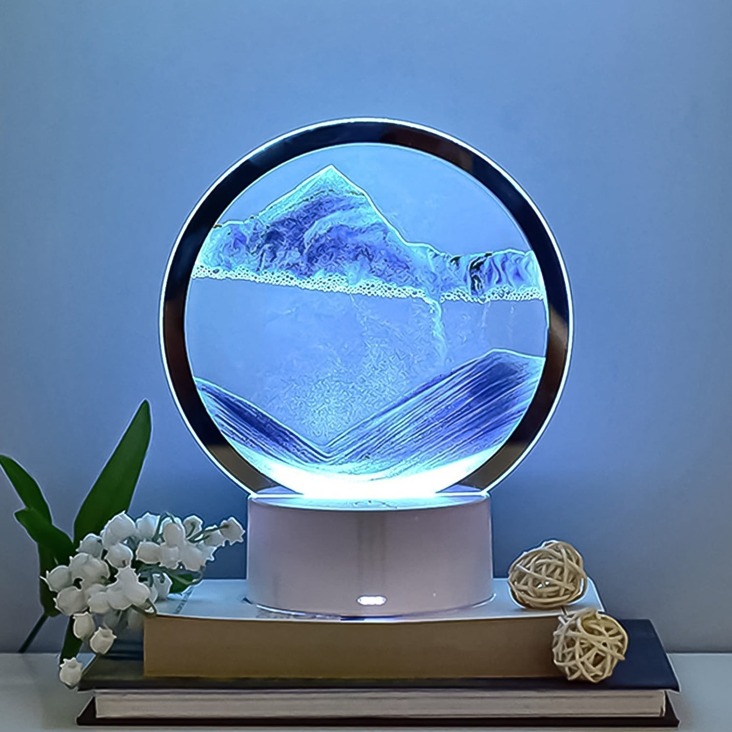 5 Color Light Moving Sand Art Picture (1 Pc)-Home Improvement-AniGuess-AniGuess