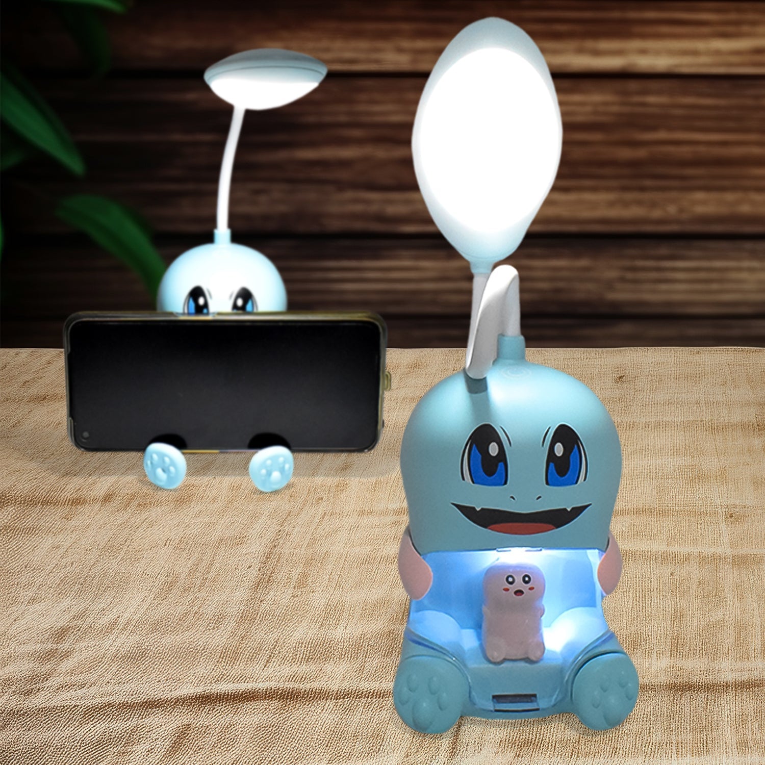 Cartoon LED Desk Light, LED Lamps Button Control (1 Pc / Mix Color)-Electronics-AniGuess-AniGuess