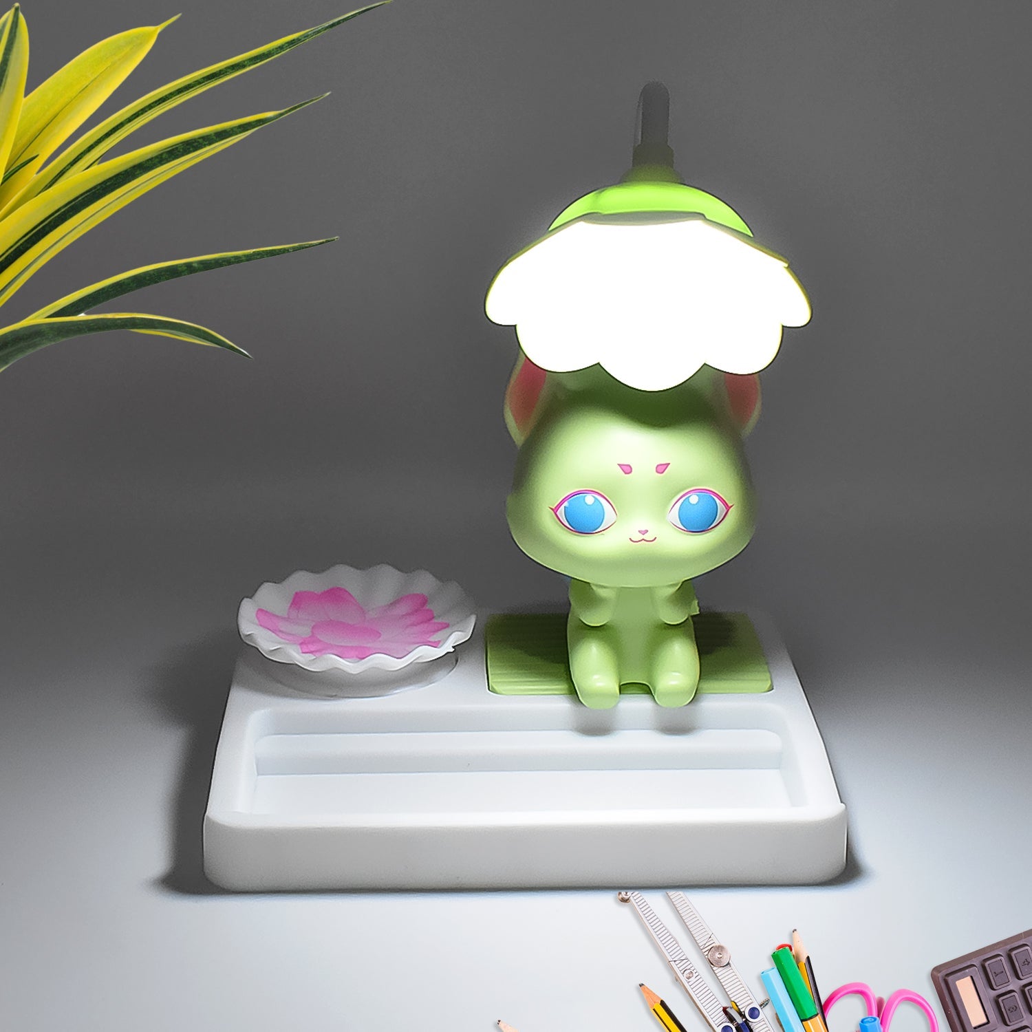 Cute Lovely Cartoon With Base LED Desk Light (1 Pc)-Baby-AniGuess-AniGuess
