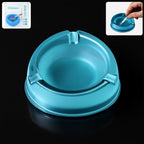 Oblivion Transparent Ashtray with 3 Grooves