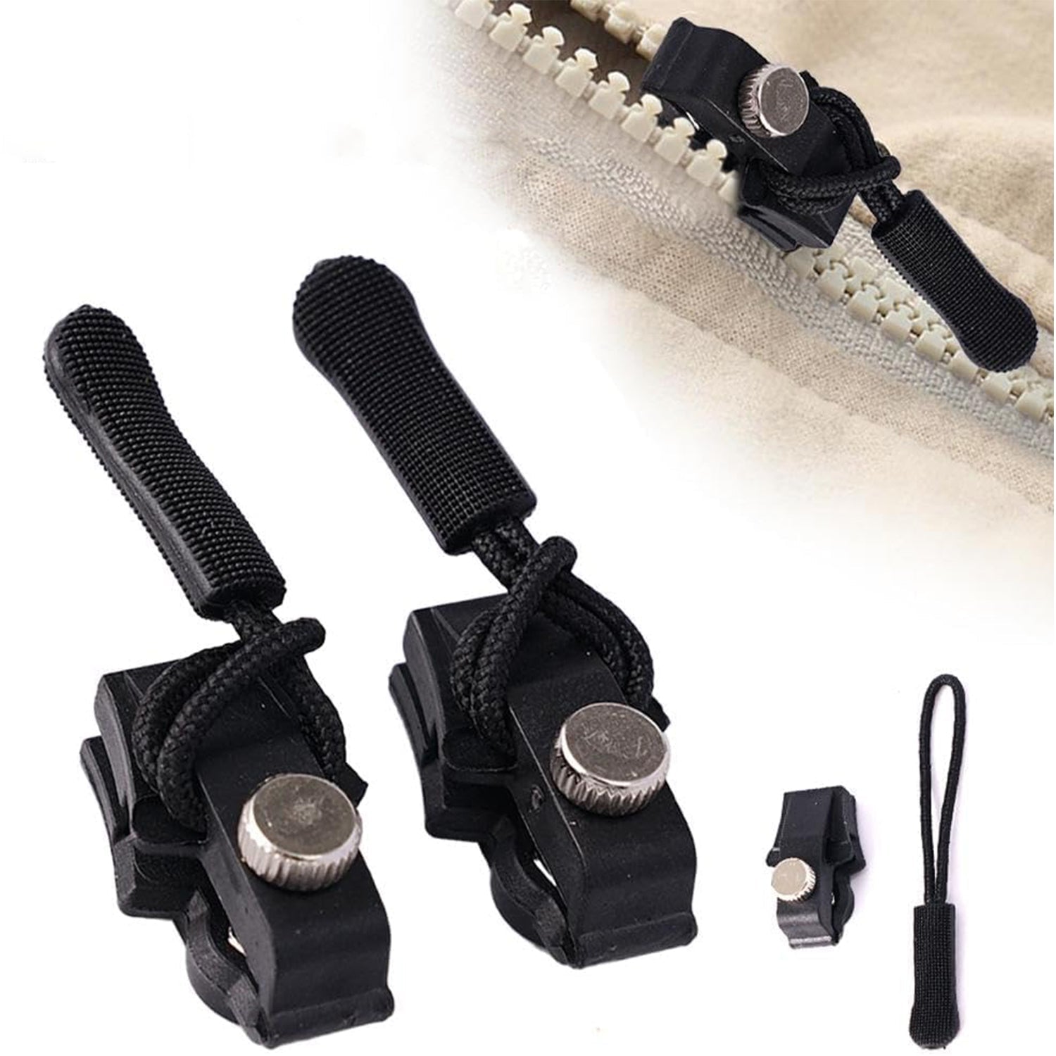 Portable Universal Detachable Zipper Slider (1 Pc / Big)-Home Improvement-AniGuess-AniGuess