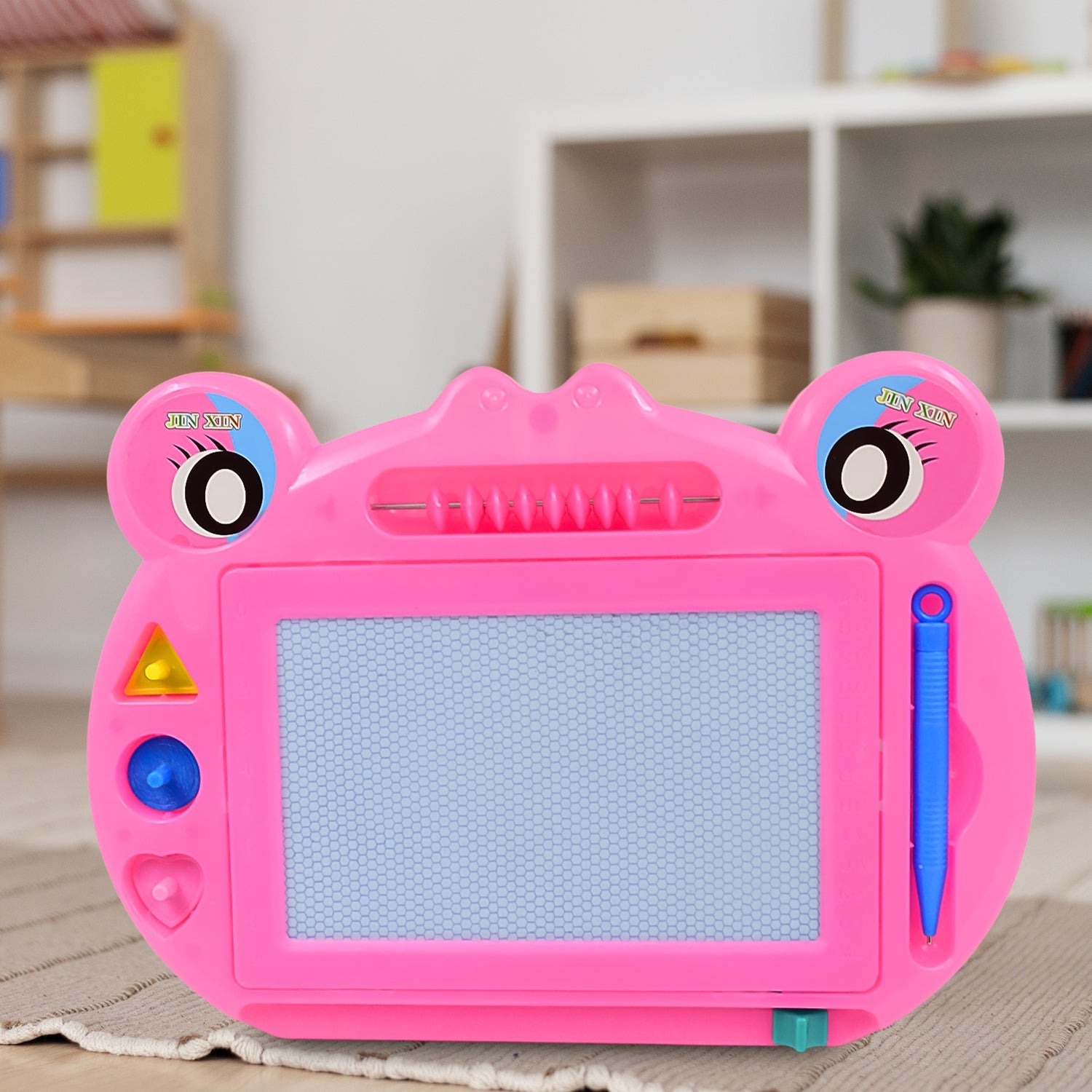 Frog Design Magic Sketch Slate  Board (1 Pc / 28 × 20 Cm)-Toys & Games-AniGuess-AniGuess