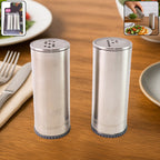 Stainless Steel Salt and Pepper Shaker Set