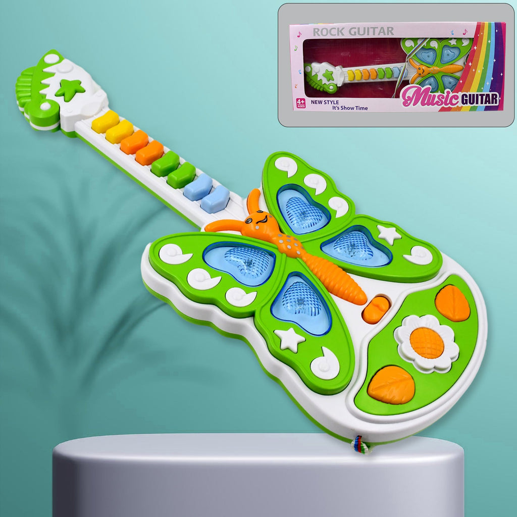 Butterfly Guitar Toy with Light and Music Toy (1 Pc / Battery not included)-Toys & Games-AniGuess-AniGuess