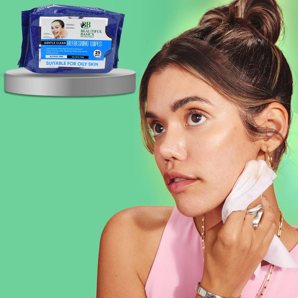 Refreshing Alcohol-Free Wet Wipes – Facial & Body Wipes (25 Pc)-Beauty-AniGuess-AniGuess