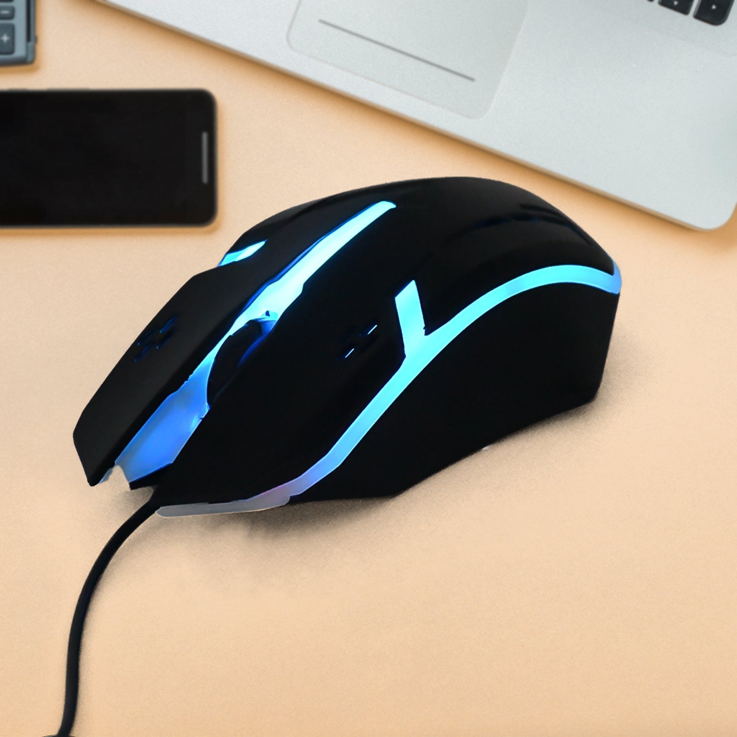 Computer / Laptop USB Wired Optical Mouse (1 Pc)-Computers & Accessories-AniGuess-AniGuess