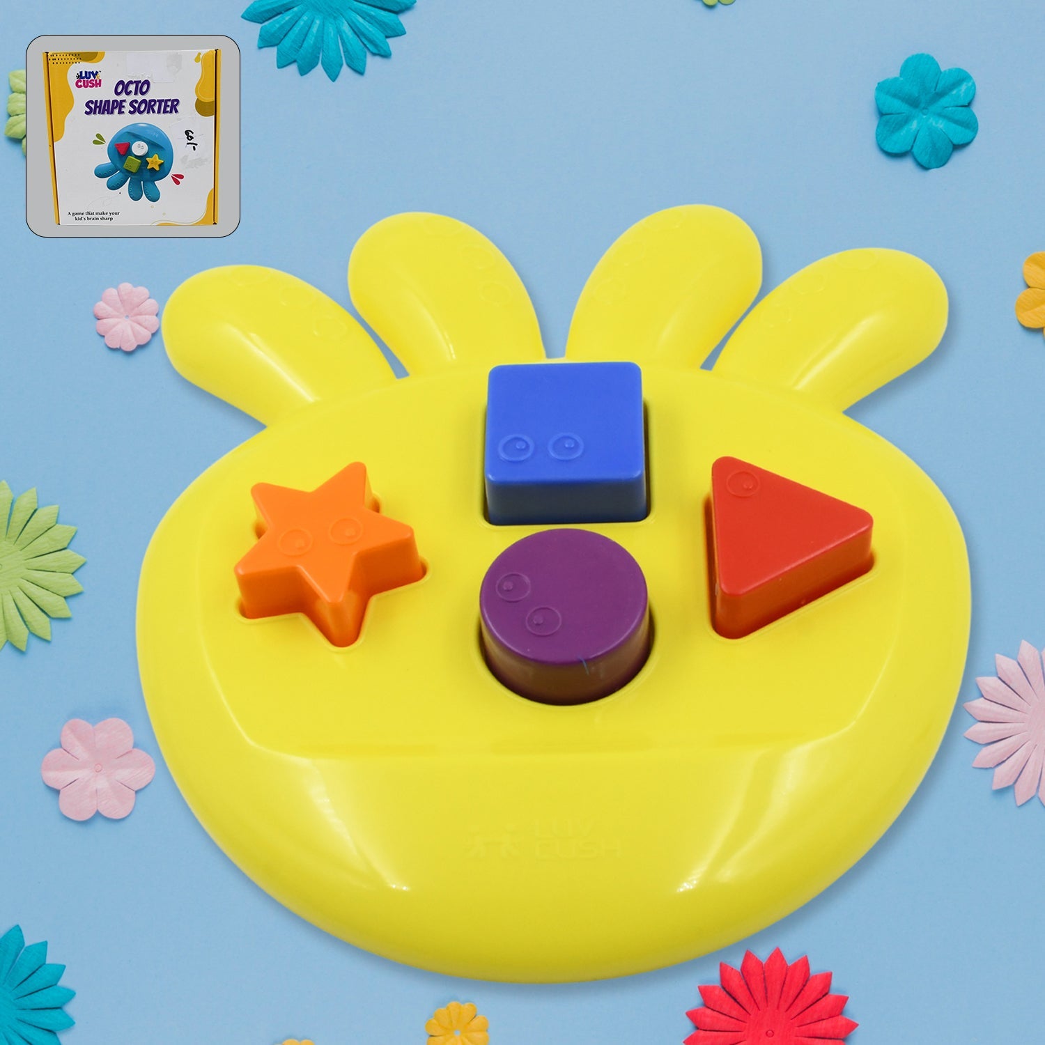 Octo Shape Sorter Toy for Kids’ Learning & Grasping (1 Pc)-Toys & Games-AniGuess-AniGuess