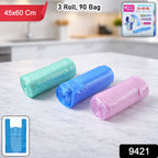 strong trash bags 45x60 cm