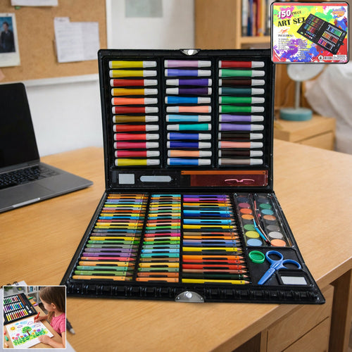 130 Piece Approx Complete art and drawing color kit-Stationery-AniGuess-AniGuess