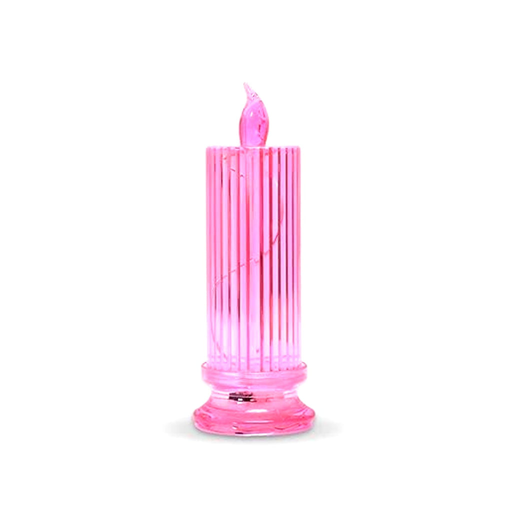 Big Simple Candles for Home Decoration, Crystal Candle Lights, Diwali (Multicolor)-Home Improvement-AniGuess-AniGuess