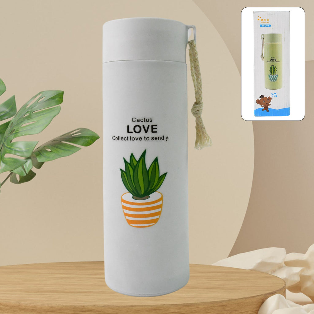 Outdoor sport Glass water bottle leakproof (450 ML)-Home & Kitchen-AniGuess-AniGuess