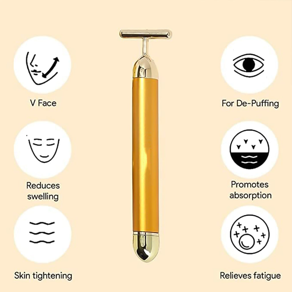 Golden Energy Face Massager (1 Pc)-Health & Personal Care-AniGuess-AniGuess