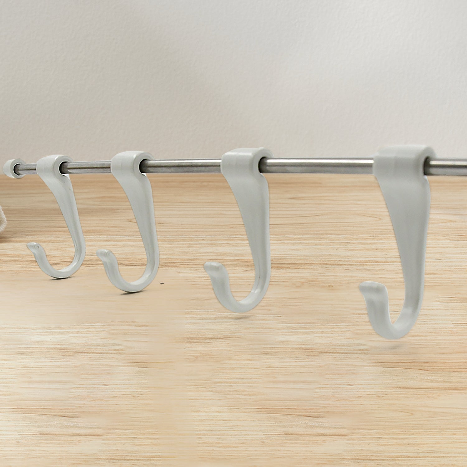 Stainless Steel Utensil Hanger Rail Nail Free Wall Mount-Home Improvement-AniGuess-AniGuess