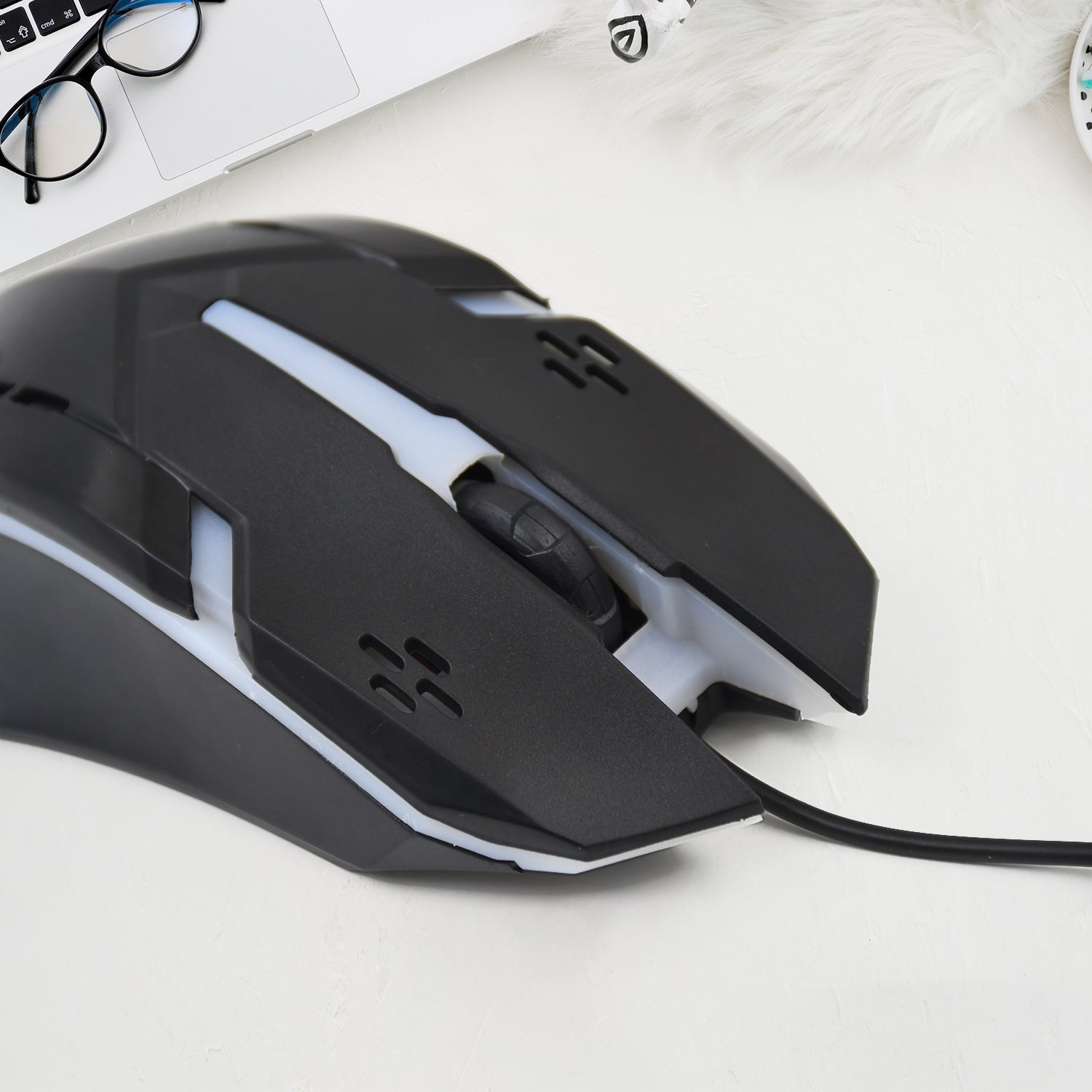 Computer / Laptop USB Wired Optical Mouse (1 Pc)-Computers & Accessories-AniGuess-AniGuess