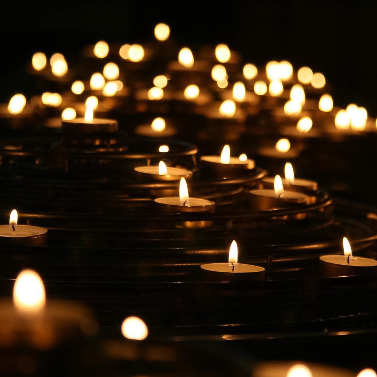 Tealight Candles Set, Smokeless Candles, Diwali (50 Pcs set)-Home Improvement-AniGuess-AniGuess