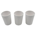 Small Plastic Coffee / Tea Cups Reusable Plastic Cup Mug(3 Pcs Set)
