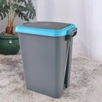  Apex Plastic Push Pedal Dust Bin 6.5L - feature