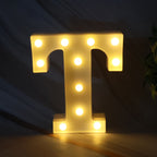 Decorative LED Marquee Alphabet Letter Light “T” (1 Pc)