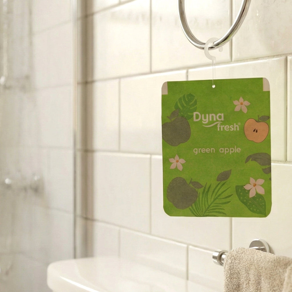 Home toilet green apple air freshener