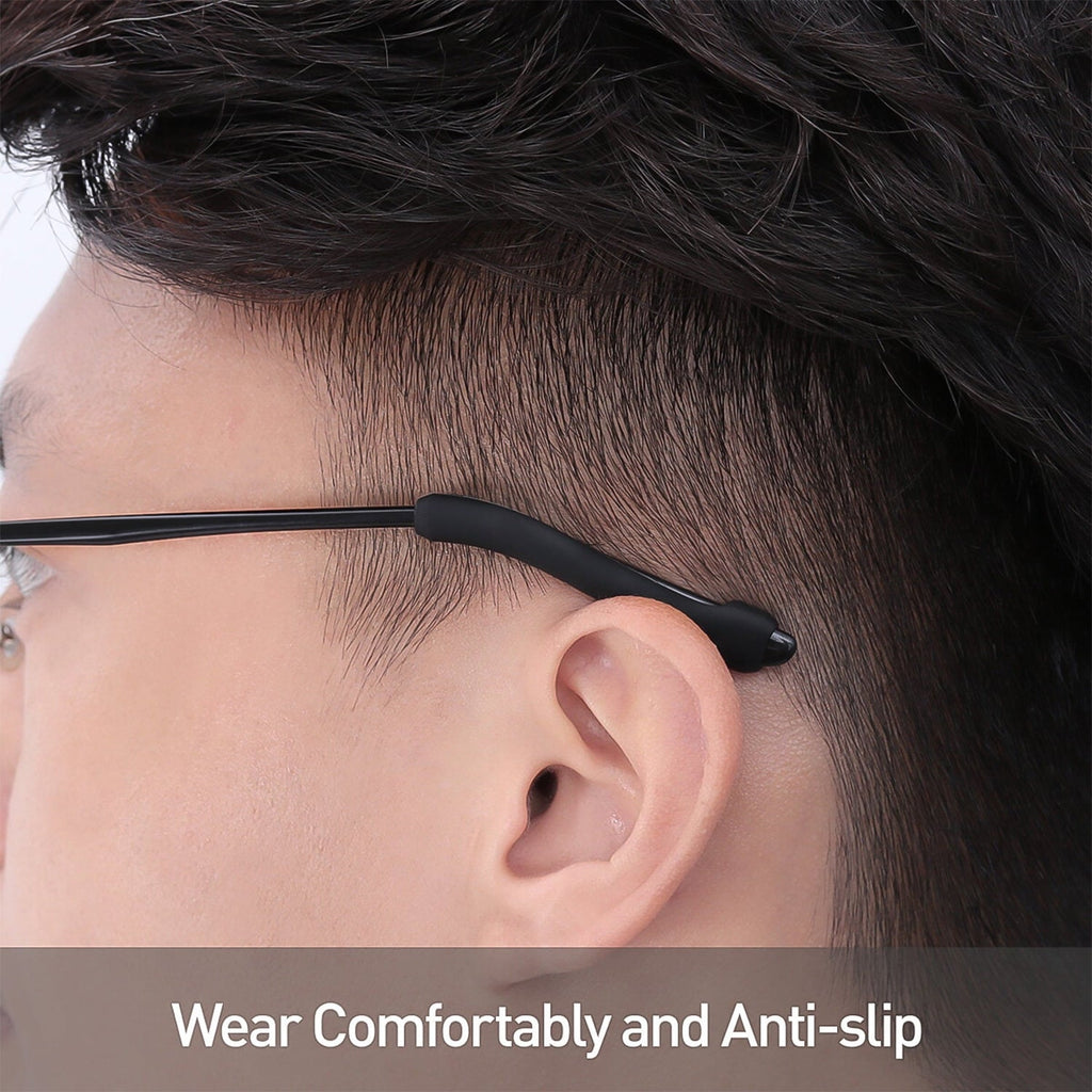 Anti-Slip Eyeglass Ear Grip for Comfortable and Secure Fit, 1 Pair-Health & Personal Care-AniGuess-AniGuess