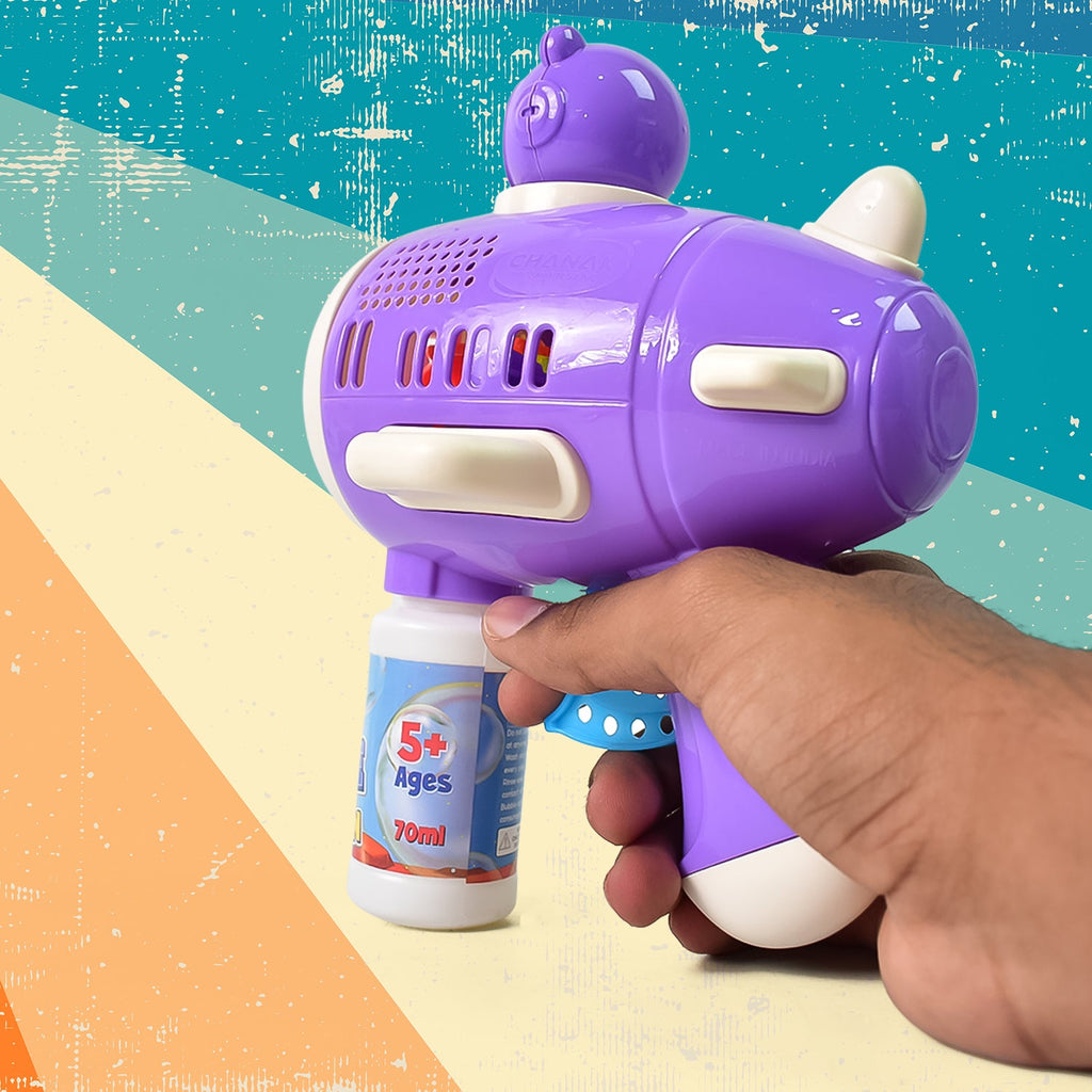 Space Bubble Gun Toy For Kids (with Solution)-Toys & Games-AniGuess-AniGuess
