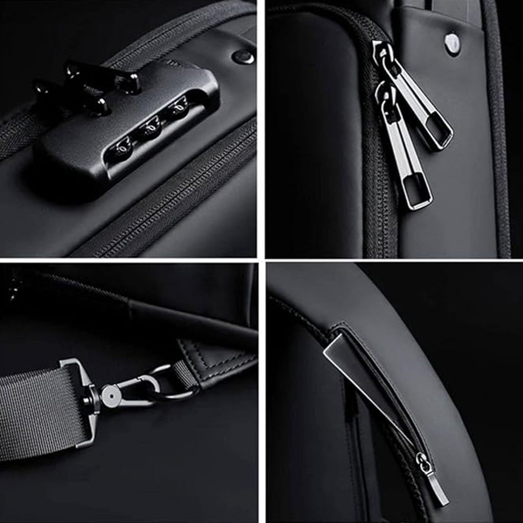  Trendy Anti-Theft Crossbody Sling Bag with USB Port - alternative angle