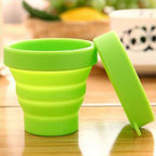 Round Silicone Foldable Glass