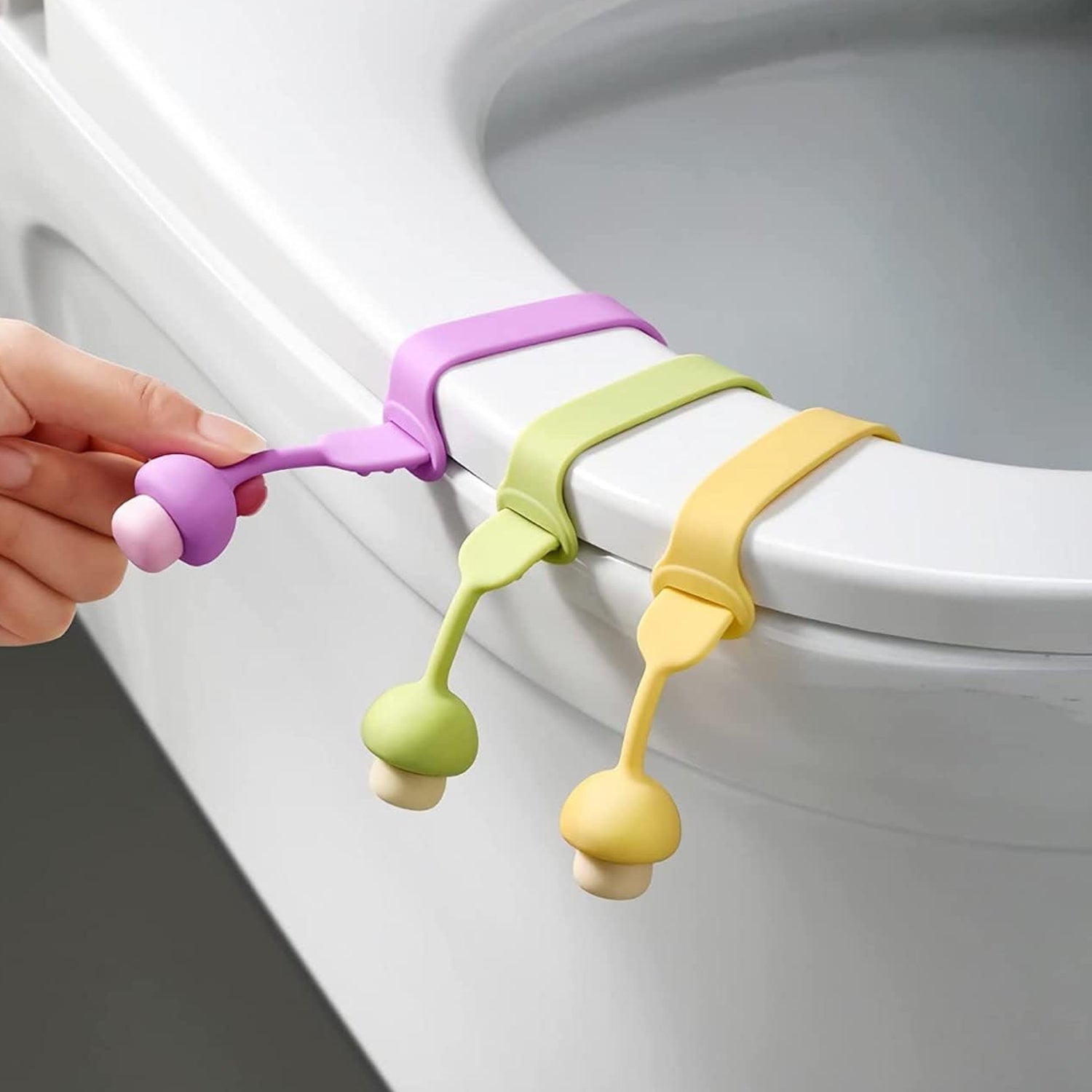 Silicone Toilet Seat Lifter Band (1 Pc)-Health & Personal Care-AniGuess-AniGuess