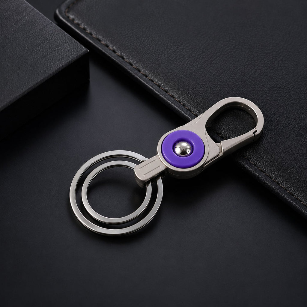 Premium Metal Keychain For Car And Bike Key Holder (1 Pc)