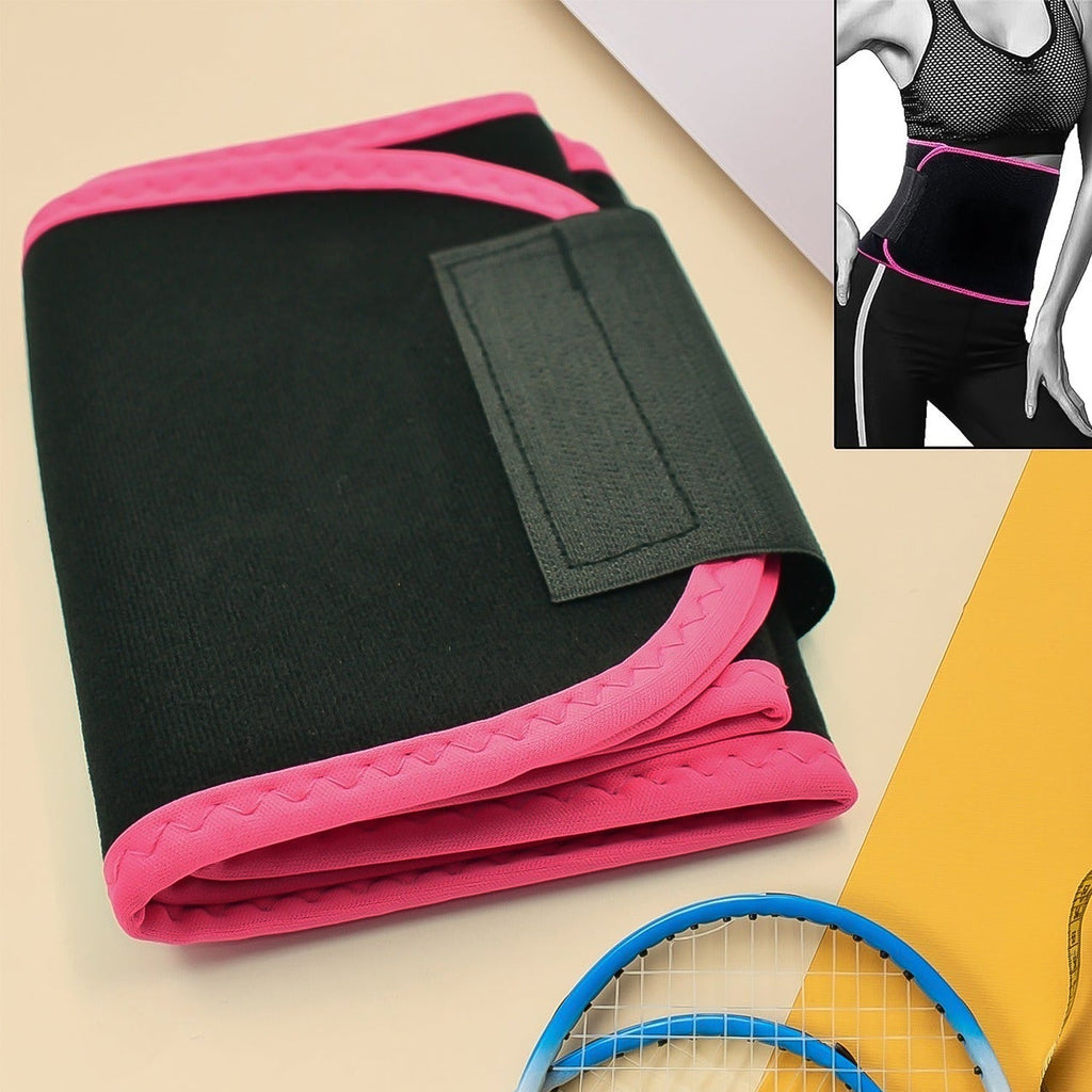 Waist Support Belt Neoprene Ab Belt Trainer (1 Pc)-Sports, Fitness & Outdoors-AniGuess-AniGuess