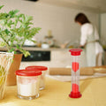 Plastic Hourglass Sand Timer Set – 3-Min Sand Clock for Kitchen, Office & Kids (5 Pc)-Home & Kitchen-AniGuess-AniGuess