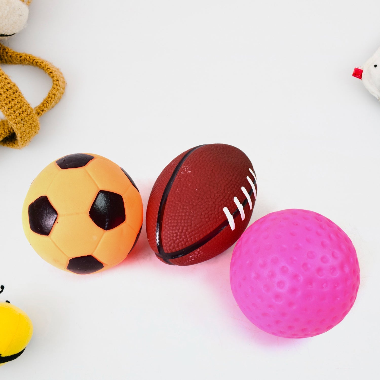 Sports Squeeze Ball Toy Set of 3 Soft Balls for Kids/Toy for Kids-Toys & Games-AniGuess-AniGuess