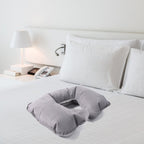  Inflatable & Foldable, Pillow U Shape Air Cushion Travel - in-use lifestyle shot