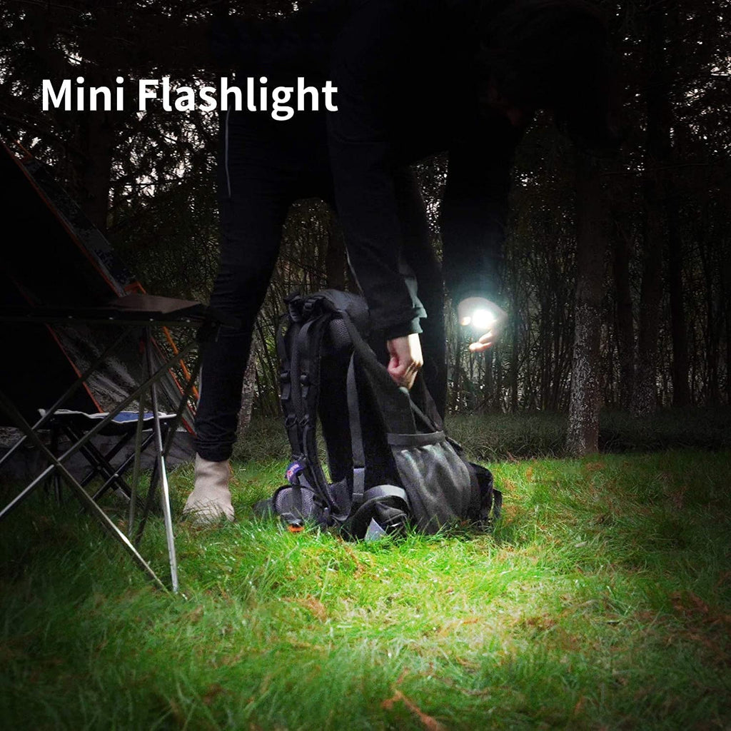 LED Battery Operated Keychain Flashlight with Folding Bracket (1 Pc)-Car & Motorbike-AniGuess-AniGuess