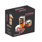 700ml square containers set, useful for keeping food items fresh and organized.