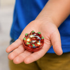 fireworks effect spinning top