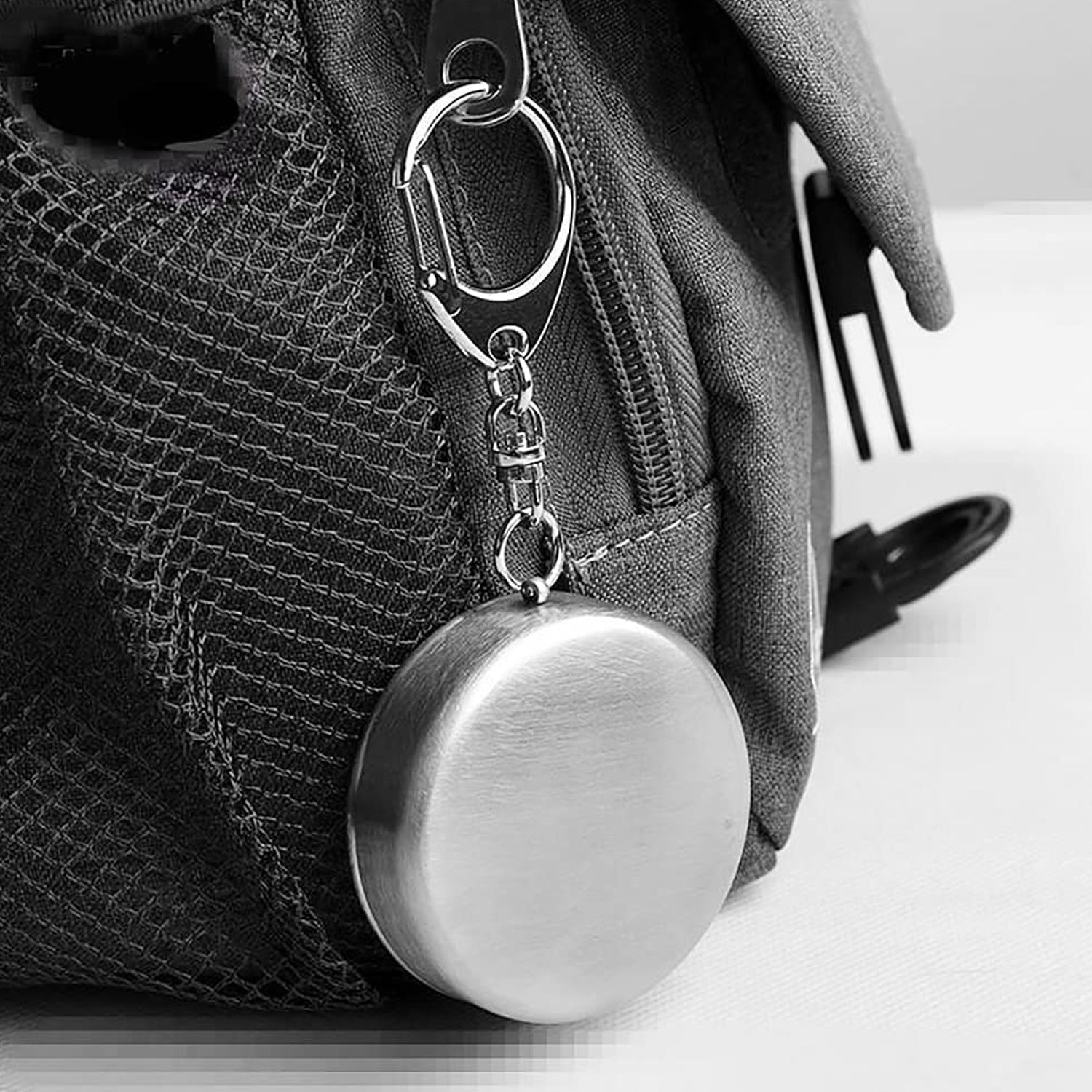 2 in 1 Camping Folding Cup with Keychain (1 Pc)-Home & Kitchen-AniGuess-AniGuess