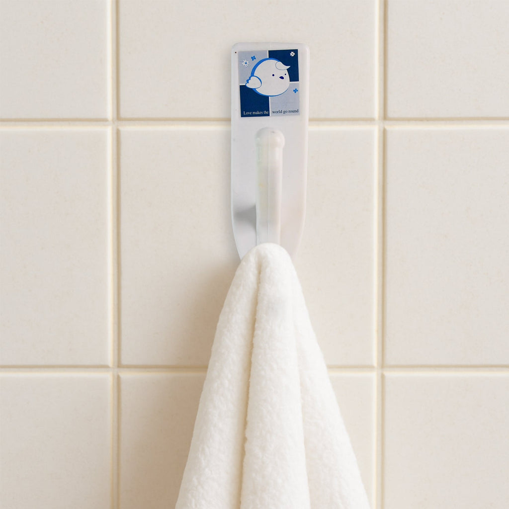 Multipurpose Wall Hooks: Strong & Self-Adhesive for Bathroom, Kitchen (Mix Desingn)-Home Improvement-AniGuess-AniGuess
