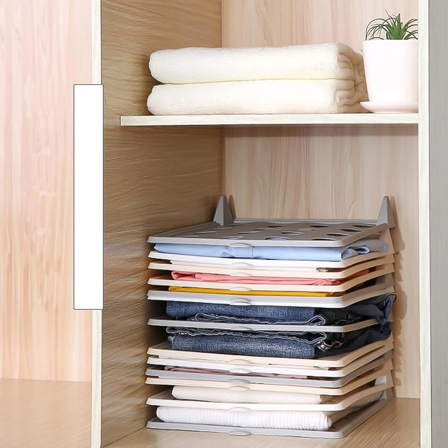 Stackable Shirt Clothes Folding Board (32×26 CM / 1 Pc)-Home Improvement-AniGuess-AniGuess
