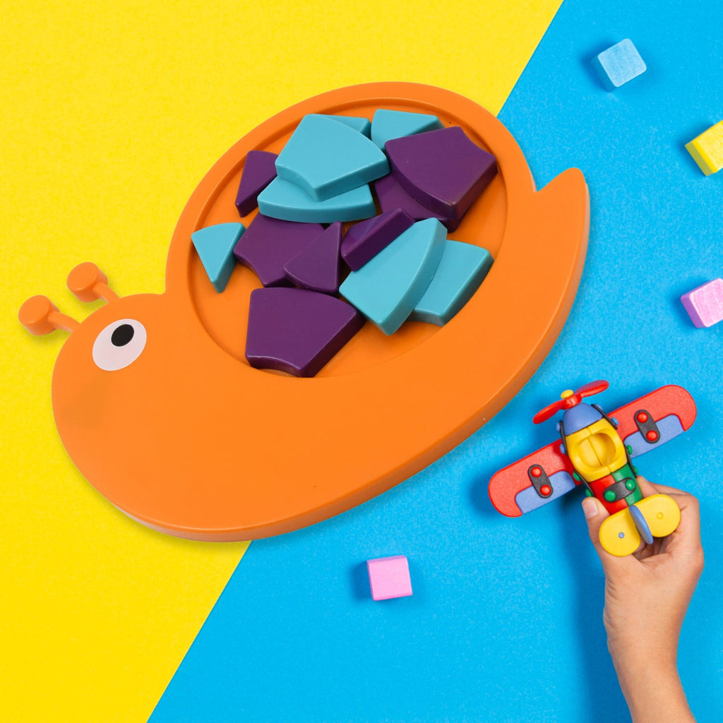 Mini Snail Puzzle – STEM Educational Toy, Puzzle Games for Ages 3-6 (Mix Color)-Toys & Games-AniGuess-AniGuess