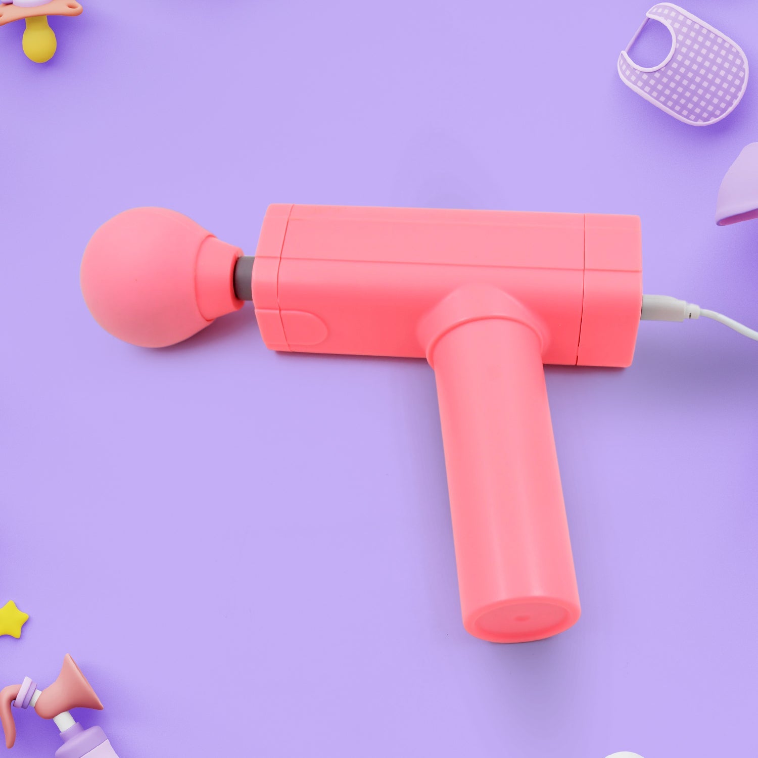 Massage Gun Deep Relax, Powerful Muscle Massager, USB Chargeable (1 Pc)-Health & Personal Care-AniGuess-AniGuess