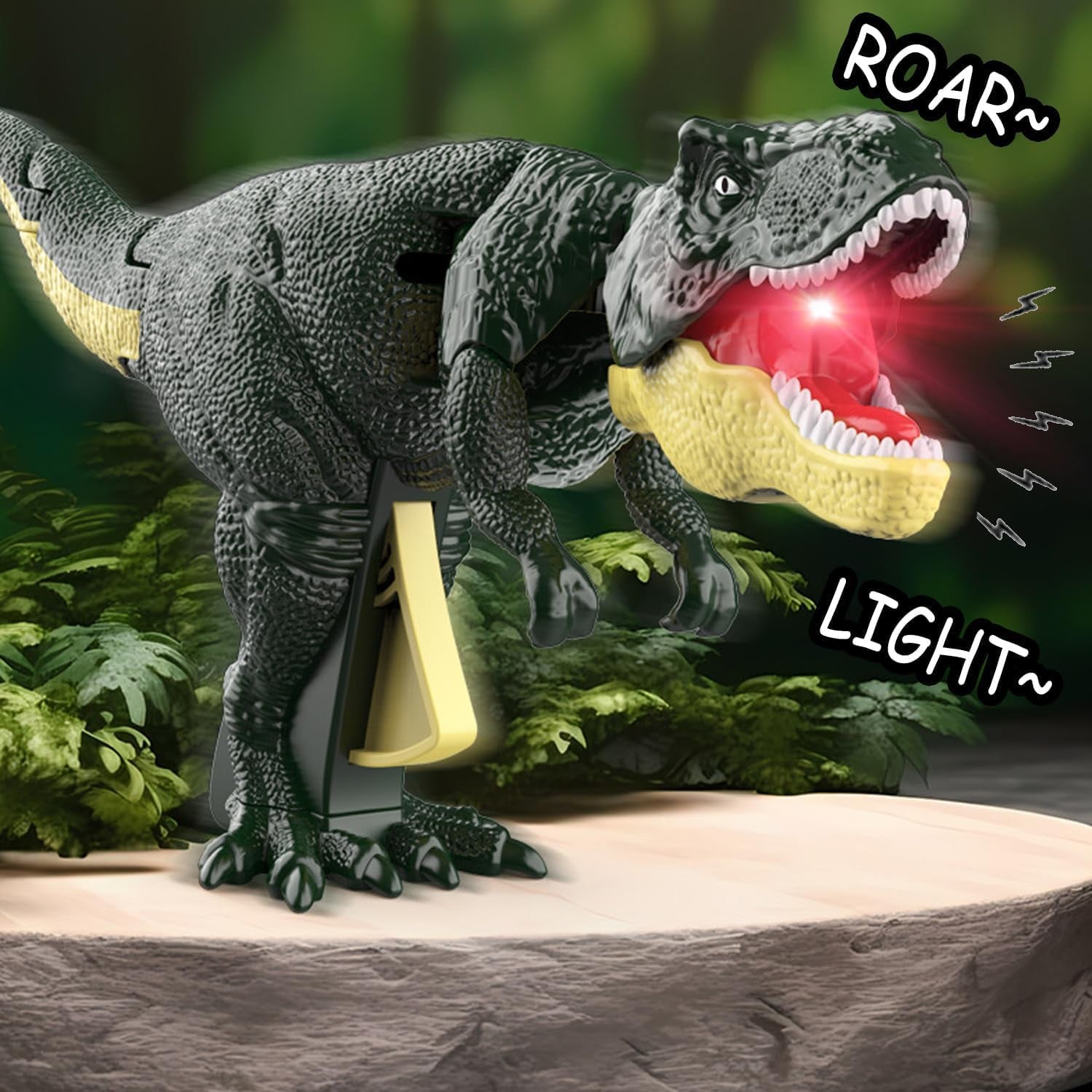 Dinosaur Roaring Toys Trigger Model with Sound Lighting Moving 3+ Years 1 Pc-Toys & Games-AniGuess-AniGuess