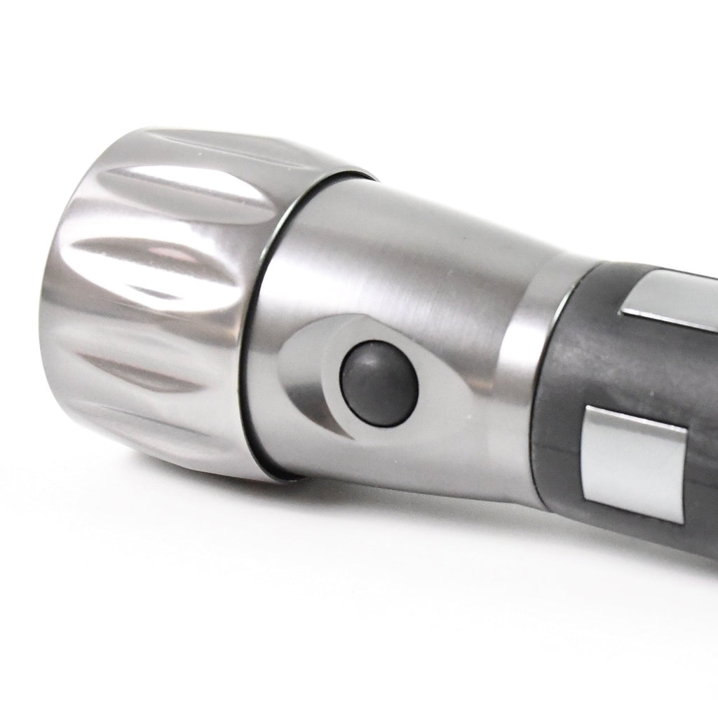 Aluminium Led/Xenon rubber grip Handtourch (3*1.5V AAA batteries / Not Included)-Home Improvement-AniGuess-AniGuess