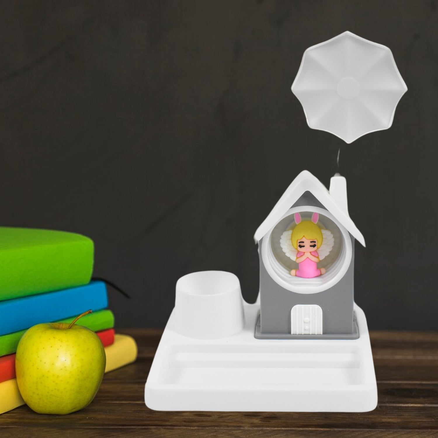 Cute Cartoon Home Design LED Desk Light with Plastic Base, Multi-Color (1 Pc)-Electronics-AniGuess-AniGuess