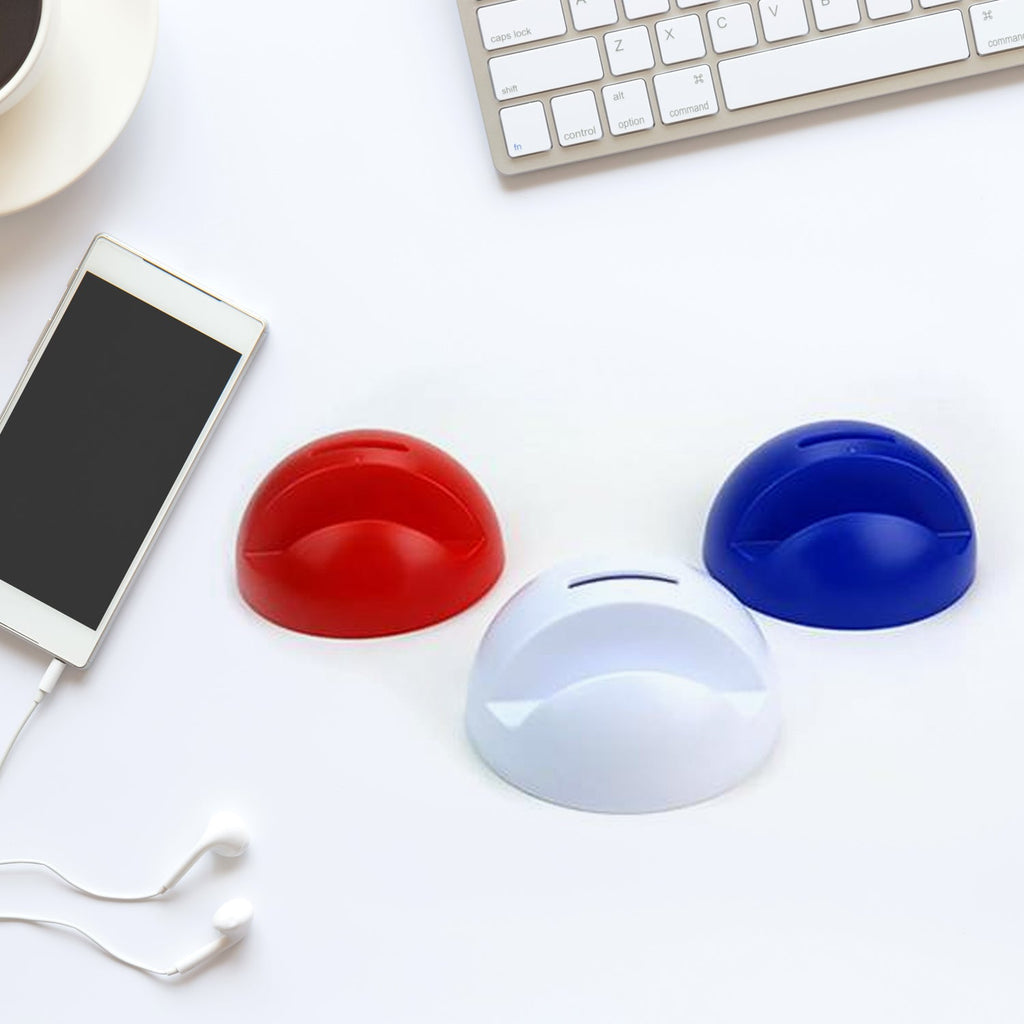 2in1 ABS Plastic Phone Holder Phone Stand With Coin Bank (1 Pc)-mobile accessories-AniGuess-AniGuess